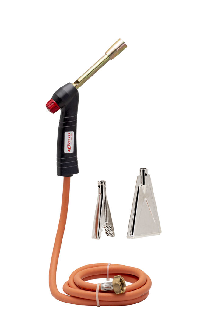 Chalumeau butane avec ses accessoires Réf. 5200