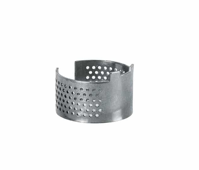 Perforated metal sleeve for roofer soldering iron Cat. No. 16917