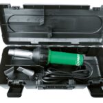 Electric hot air welding tool in a carrying case Cat. No. 2023