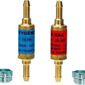 Flashback arrestors Cat. No. 2921 for hoses