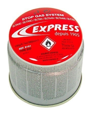Butane gas 190 g cartridge 8191