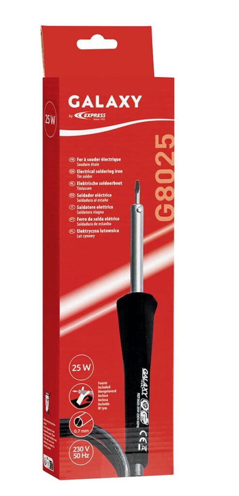 Fer à souder électrique Galaxy Réf. 8025 sous pack carton