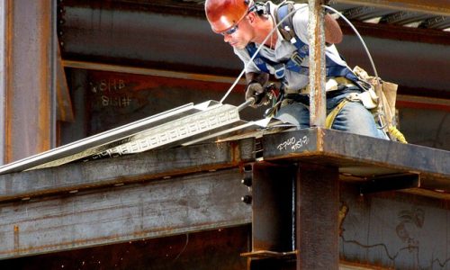 Chalumeau sur chantier